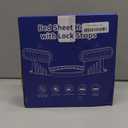 Bed Lock Sheet Holders Fit All Sheet Size, New Upgrade Sheet Straps Keep Sheets Firm & Tight, Bed Fitted Sheet Holder for Corners, Sheet Clips, Mattress Sheet Holder Strap, Sheet Secure Lock Fasteners