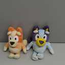 Bluey & Bingo Small Plush Bundle  2 Pack Soft Stuffed Animals for Kids, Perfect Size for Little Hands, Cuddly Travel Toys, Embroidered Faces, Gift for Toddlers Ages 3+