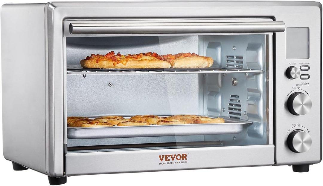Countertop Convection Oven 28L Toaster Baker 10-IN-1 1800W for Home Use