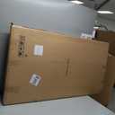 yiijeah Modern Large Abstract Wall Art - Bright and Bold Line Design - Blue and White Canvas Picture Artwork Wall art for living room and office Oversized Abstract wall Decor (58"L x 29"W)