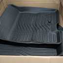 All Weather Floor Mats Cargo Mat Fit for Jeep Grand Cherokee(WL Include 4xe, Not WK2 or WL75) 2022-2025 5 Seat Only TPE Rubber Liners All Season Guard Odorless Anti-Slip Floor Mats Cargo Liner