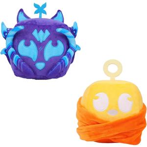 B-lox Fruits Pillow 2pc 7in Fruits Plush Hugging Plush Squishy Pillow Gifts for Soft Home Decor Kawaii (One Size, Style3)