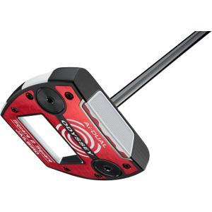 Odyssey Golf S2S AI-Dual Putter, Left, Graphite, 33 Inches, Jailbird, Center Shaft, Pistol Grip, Black/Red