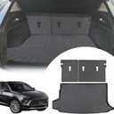 Cargo Liners Backrest Mat for Buick Envision Accessories 2021-2026 with Hook&Loop Rear Trunk Mat Rear Seat Back Cover Protector All Weather Anti-Slip Split Dog Liner 3 PCS