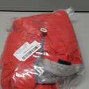 Dog Coat, Warm Dog Winter Coat for Large Dogs, Waterproof Jacket with Harness Built in, Reflective Turtleneck Cold Weather Coats with Zipper,Pet Fleece Vest Snow Jacket, Red XXL