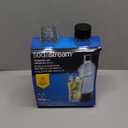 SodaStream 1L Classic DWS Carbonating Bottle Black (twin pack), Pack of 2