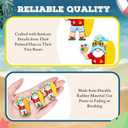 50 Pcs Mini Summer Beach Gnomes Figurines Bulk Small Ocean Rubber Figures to Hide Funny Little Hawaiian Luau Party Favors Gifts Ornament for Home Office Miniature Crafts Decorations