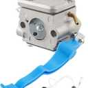 125B Carburetor for Husqvarna 125B 125BVX 125BX Leaf Blower Trimmer Replaces Zama C1Q-W37 Air Filter Carb with Fuel Line Kit #590460102