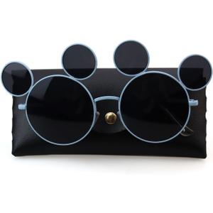 tinkare Mouse Ear Sunglasses for Adults UV Protection Lightweight Theme Park Accessories (Unisex)