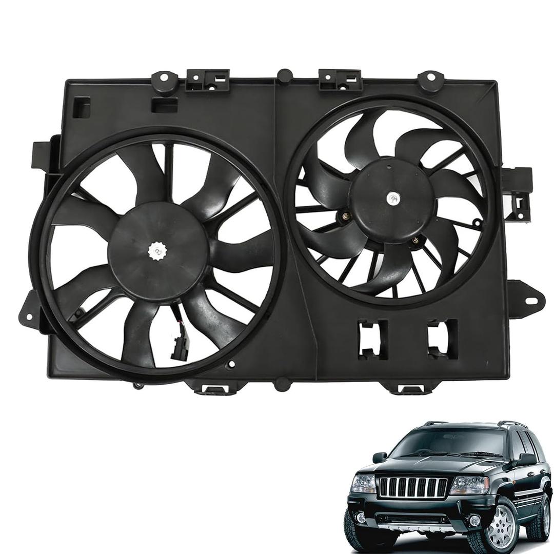 Radiator Cooling Fan Replacement for Equinox 2006-2008 Replacement for Torrent 2006-2008