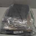 SONGMICS Dresser for Bedroom, Chest of Drawers, Nightstand, Steel, MDF, 2 Non-Woven Fabric Drawers, Storage Organizer Unit, Closet, Entryway, Rustic Brown and Ink Black ULGS312B02S