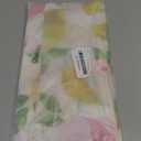 Oudain Lemon Party Decorations Tablecloth, 6 Pack Pink Lemon Disposable Plastic Table Covers for Freshly Graduated Grad Party, Summer, Birthday, Baby Shower, Bridal Shower Supplies 54 x 108 in