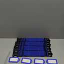 8 Pack Luggage Straps and Tags Set (4 Straps, 4 Tags), Luggage Straps for Suitcases TSA Approved Suitcase Belt Luggage Tags, Blue