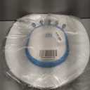 Msiori Sitz Bath for Toilet Seat, Hemorrhoids and Postpartum Care - Yoni Steam Seat - Pregnant Women and Perineal Care, Sits Bath Kit for Women - Collapsible (Blue)