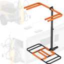 Vertical RV Kayak Rack and Bike Carrier for 2 Kayaks and 2 Bikes, 300 LBS Load Capacity Heavy Duty Alloy Steel | 2" Hitch Mount Foldable Universal Fit for Truck, SUV, RV, Van