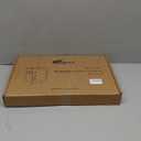 10 Gallon Reptile Tank - 12x12x18 Crested Gecko Tank Enclosure - PVC Habitat with Ventilation for Lizard, Spiders & Snakes (Black)