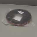 Black Rubber Weather Stripping Door Seal Strip, D Shape Door Weather Seal Strip, Self-Adhesive Soundproofing Frame Insulation Tape for Doors Frame/Window Seal, Blocks Cold Drafts Noise (33 feet)