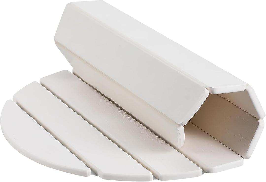 Cabilock Foldable Diatomite Dish Drying Mat 22.04X15.35 Inch Absorbent Kitchen Sink Mat Quick-Dry Dish Drainer Pad Space Saving for Home