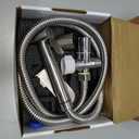 Vayzluiy Handheld Toilet Bidet Sprayer for Toilet-Adjustable Water Pressure Control with Bidet Hose for Feminine Wash, Stainless Steel Brushed Nickel Cloth Diaper for Baby Wash (Stainless Steel, 1)