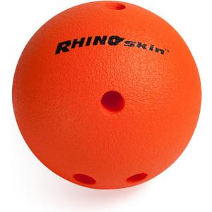 Champion Sports Foam Bowling Ball: Rhino Skin Soft - 1.5 Lb Bright Orange