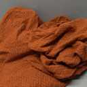 Smiry Waterproof Couch Cushion Covers, Stretch Jacquard Thick Sofa Cushion Covers, Washable Seat Slipcover Elastic Furniture Protector for Pets, Kid (2PC, Rust)