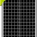 12V 10W Monocrystalline Solar Panel Battery Charger Portable for Vehicle Gate Opener Electrical Fence Chicken Coop Lawn Tractor Boat (1, 10W)