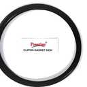Prestige Rubber Clip on Gasket, 3.5/5 L/22 cm, Black