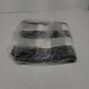 SEEKSEE Cotton Buffalo Plaid Rug 3'x5' Black and White Checked Rug Washable Doormats Indoor Outdoor Rugs for Layered Front Door Mats, Porch, Kitchen, Farmhouse, Entryway