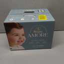 Pampers Amore, Size 4 (15-34 lbs), 58 Count, Our Best Diaper Hypoallergenic & Fragrance Free, Up to 100% Leakproof, Soft as Cashmere