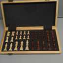 Chess Set Magnetic - Premium Wooden Board Game with a Portable Wood Case and Secure Storage for Pieces, Set for Adults (Beech Wood) - Chess Armory