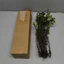 Giegxin 6 Pcs 35.4'' Artificial Ficus Branches Faux Eucalyptus Stems Fake Greenery Twig Tall Realistic Leaf Spray Green Plant for Vase Filler Desk Decoration Fake Leaves Wedding Centerpieces Decor