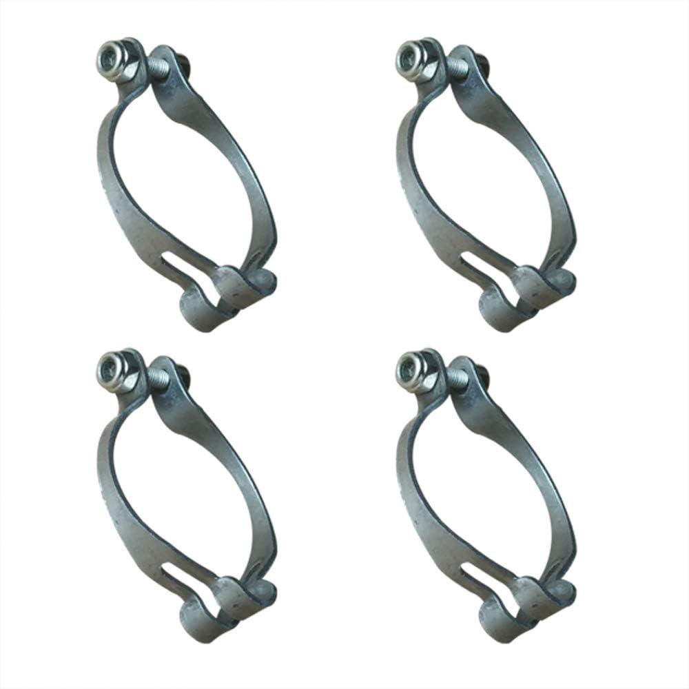 4 Sets Metal Ring Firmly to Frame MTB Bike Cable Guide Brake Cable Shift Cable Derailleur Cable Base Guide Clip Fitting Line Tube Housing Durable