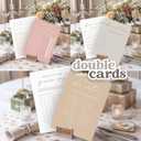 Bridal Shower Games Set for 25 Guests, 6 Fun Games, Double-Sided Card, Boho