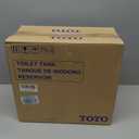 TOTO Drake 1.28 GPF Toilet Tank with WASHLET+ Auto Flush Compatibility, Cotton White - ST776EA#01