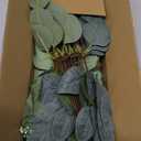 Eucalyptus Leaves Stems 60 PCS, 4 Kinds Mixed Artificial Greenery Stems for Wedding Decor Vase Floral Arrangement Centerpiece
