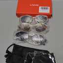 livho 2025 Trendy Oval Sunglasses - Stylish Polarized Shades for Everyday - Retro Metal Frames