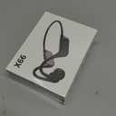 Bone Conduction Headphones Bluetooth 6.0 Open Ear Headphones with Mic, 12H Playtime Wireless Sports Headphones for Running, Cycling, Walking, Gym & Workout, IP54 Waterproof Lightweight Secure Fit