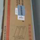 HOMISSUE Bookshelf, 3-Tier Rustic Short Bookshelf, Industrial Shelf Bookcase with Engineered Wood Shelves, Low Bookcase with Storage, Small Shelf for Living Room, Bedroom and Office, Rustic Brown