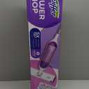 Swiffer Power Mop Refill Pack, Floor Cleaner for Mopping Tile, Vinyl, Laminate, Wood in Home, Bathroom, Kitchen, All Purpose Multi-Surface Cleaning, 5 Pads + 1 Lavender Solution
