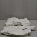 Nautica Mens 4-Pack Cotton Limited Edition Crew Neck T-Shirts (Large, White Flag Logo)