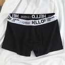 Men's Breathable Boxer Briefs 10-Pack - Airflow Anti-Friction, Moisture Wicking Quick-Dry Underwear Multipack (M)