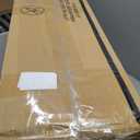 Signature Design by Ashley Haddigan Upholstered Barstool, 2 Count, Slat Back Design, Cushioned Seat, Wood, 25.5" H, Dark Brown