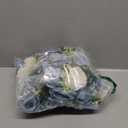 BLOSMON Flower Ball Centerpieces for Table 2 Pcs Fake Rose Centerpiece Flowers Dusty Blue Artificial Silk Floral Arrangement Center Piece Kissing Bouquet for Wedding Party Valentines Day Home Decor