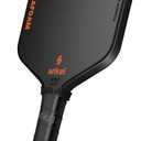 DuraFoam Pickleball Paddle  T700 Carbon Fiber Professional Pickleball Paddle,100% Foam Core Racket for Consistent Shots,Power & Control (Black)