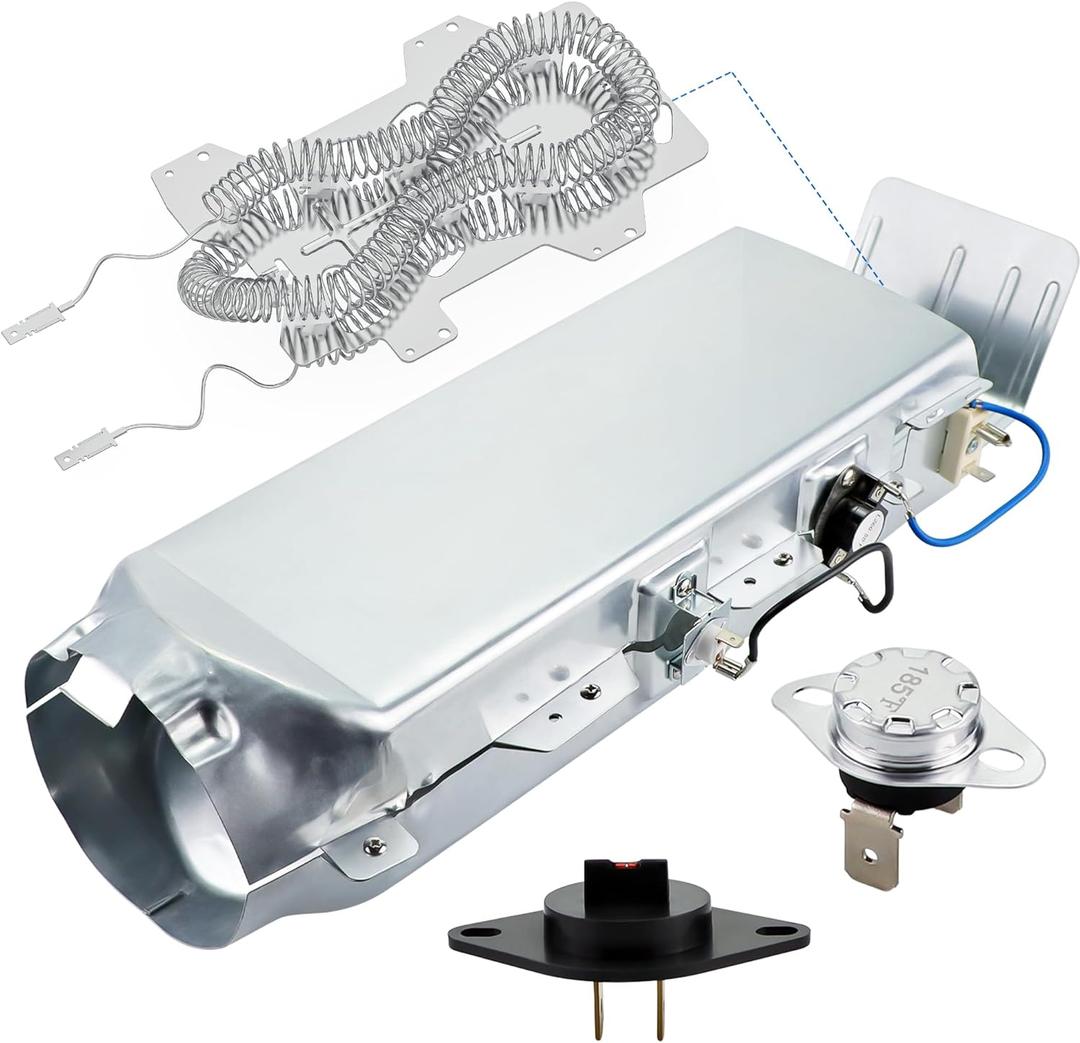 Upgraded DC97-14486A Dryer Heating Element Compatible with Samsung DV40J3000EW/A2 DV42H5000EW/A3 DV45H7000EW/A2 DVE50M7450W/A3 DV42H5200EW/A3 DV48H7400EW/A2 by AMI PARTS