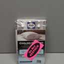 Sealy Performance 100% Cotton Breathable Moisture Wicking Fabric Machine Washable Zippered Pillow Protector, Standard/Queen Size, 2 Pack, White