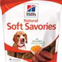 Hill's Natural Soft Savories, All Life Stages, Great Taste, Dog Treats, Beef & Cheddar, 8 oz Bag (8 Ounce (Pack of 1))