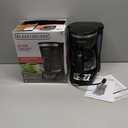 BLACK+DECKER 12-Cup Digital Coffee Maker, Programmable, Washable Basket Filter, Sneak-A-Cup, Auto Brew, Water Window, Keep Hot Plate, Black