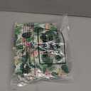 Saintrygo 20 Pcs Tropical Gift goodie Bags Hawaii Luau Party Favor Drawstring Palm Leaf Candy Bags (4 x 6 Inch)