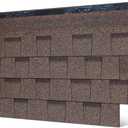 Roofing Shingles for Roof House Repair Tiles Shed Decor,Asphalt Shingles (Brown-Architechtural) 8PCS,39.4"x13.4"